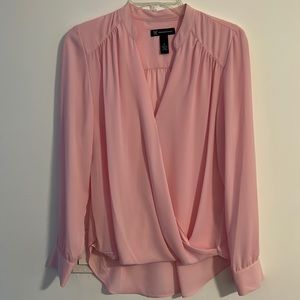 Practically brand new Pink blouse from INC size 6